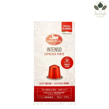 کپسول قهوه نسپرسو ساکوئلا مدل اینتنسو اسپرسو فورته Intenso Espresso Forte